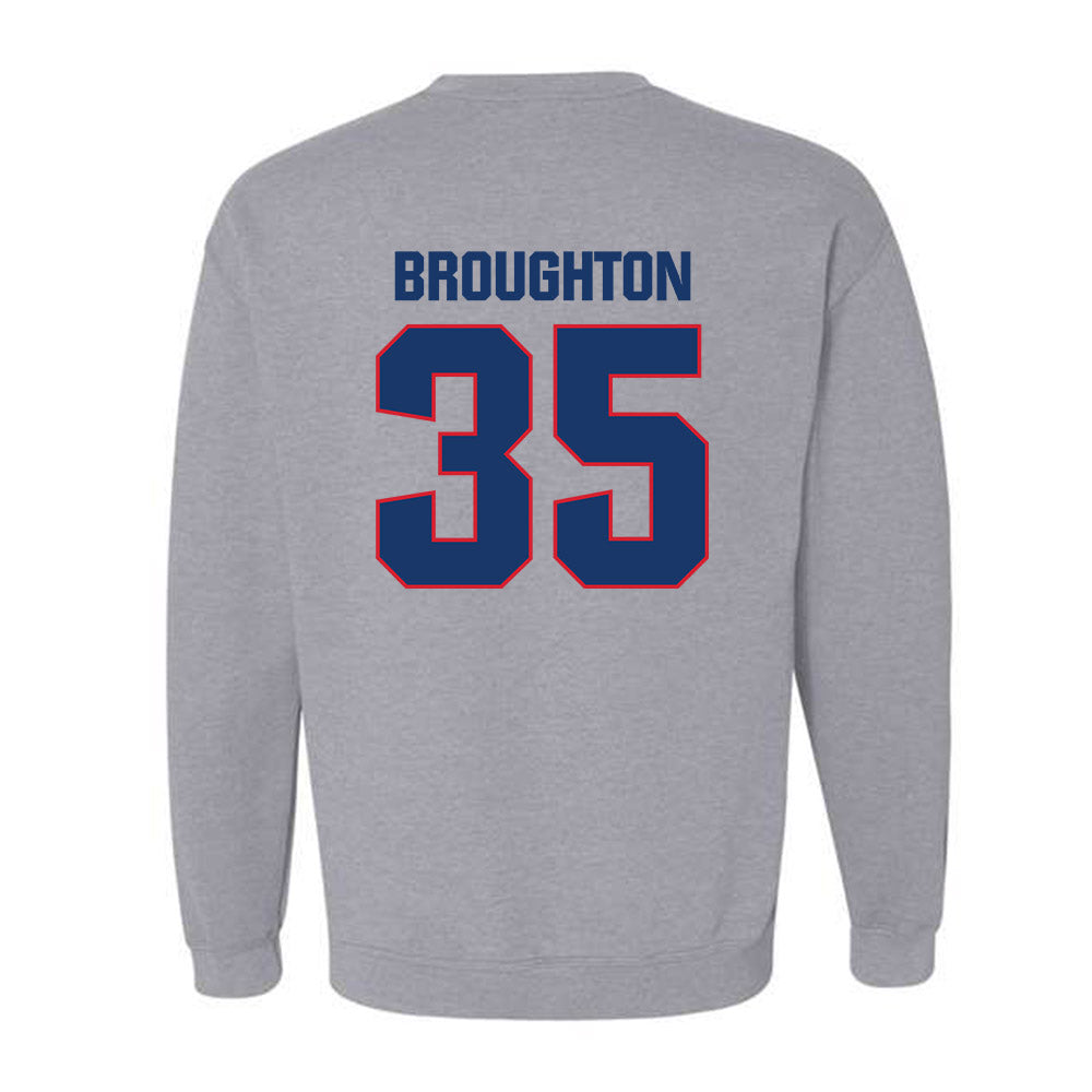 Francis Marion - NCAA Men's Basketball : Jaden Broughton - Crewneck Sweatshirt-1