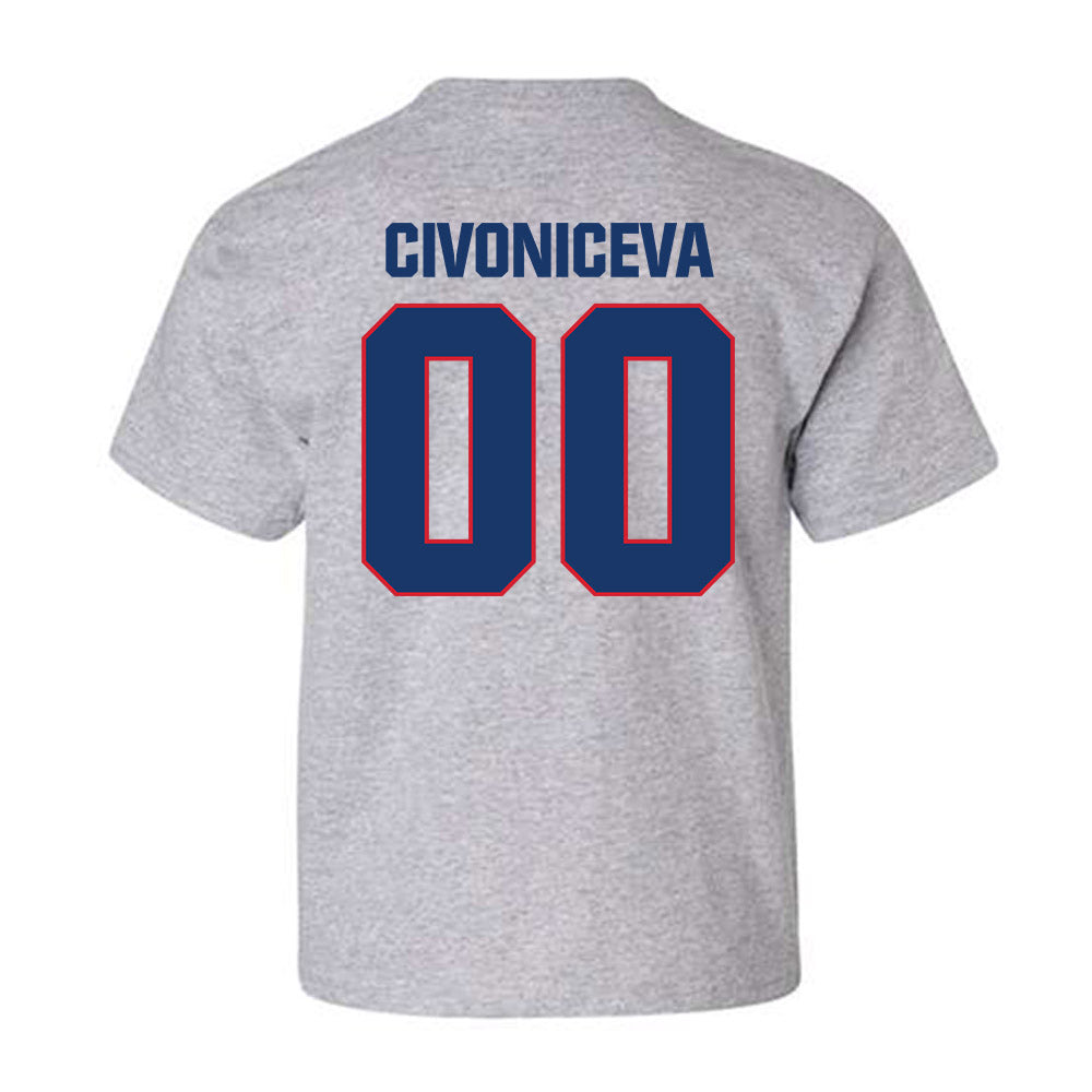 Francis Marion - NCAA Softball : Tallulah Civoniceva - Youth T-Shirt-1