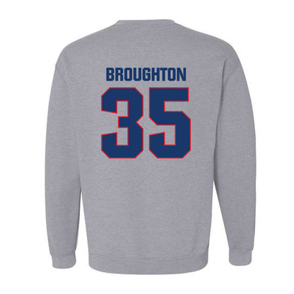 Francis Marion - NCAA Men's Basketball : Jaden Broughton - Crewneck Sweatshirt-1