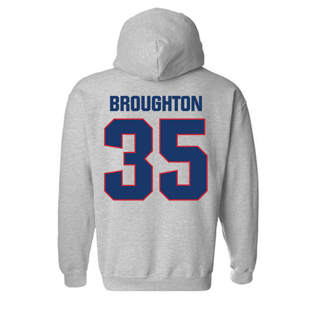 Francis Marion - NCAA Men's Basketball : Jaden Broughton - Hooded Sweatshirt-1