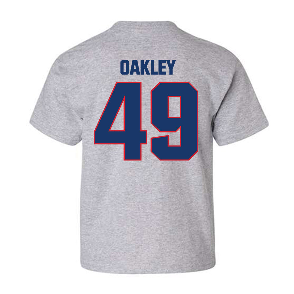 Francis Marion - NCAA Baseball : Caleb Oakley - Youth T-Shirt-1