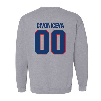 Francis Marion - NCAA Softball : Tallulah Civoniceva - Crewneck Sweatshirt-1