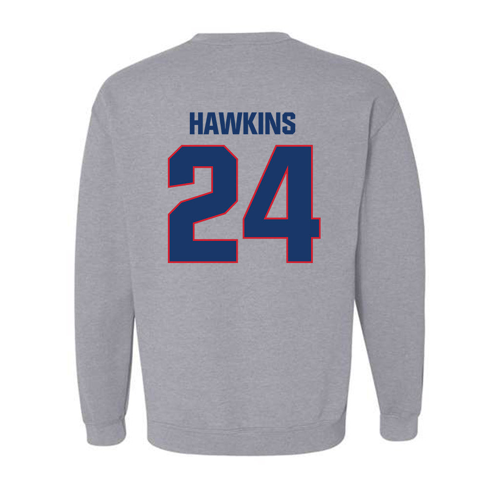 Francis Marion - NCAA Acrobatics & Tumbling : Melody Hawkins - Crewneck Sweatshirt-1