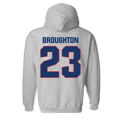 Francis Marion - NCAA Men's Basketball : Jaden Broughton - Hooded Sweatshirt-1