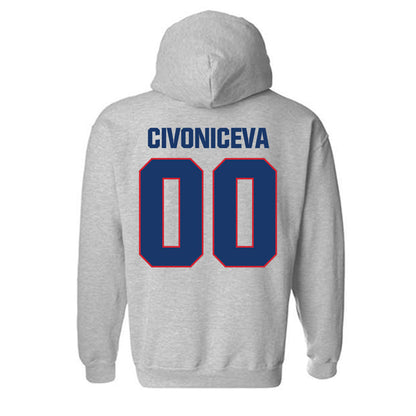 Francis Marion - NCAA Softball : Tallulah Civoniceva - Hooded Sweatshirt-1