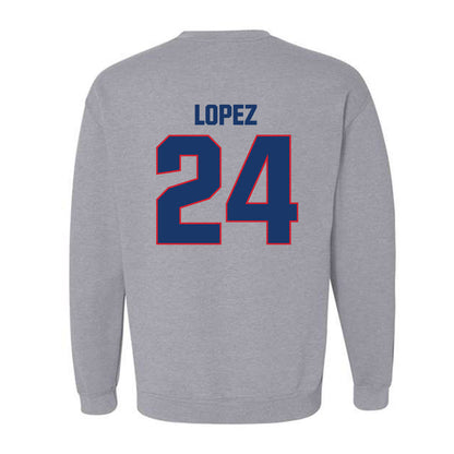 Francis Marion - NCAA Women's Soccer : Alena Lopez - Crewneck Sweatshirt-1