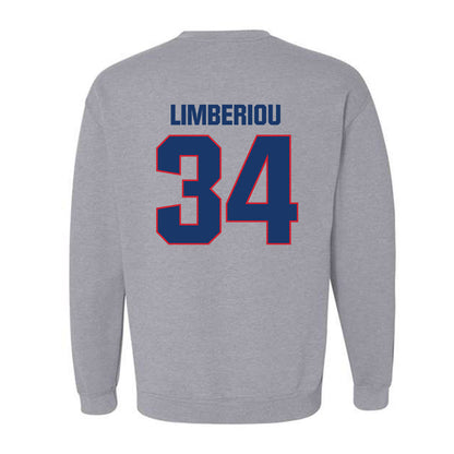 Francis Marion - NCAA Acrobatics & Tumbling : Mia Limberiou - Crewneck Sweatshirt-1