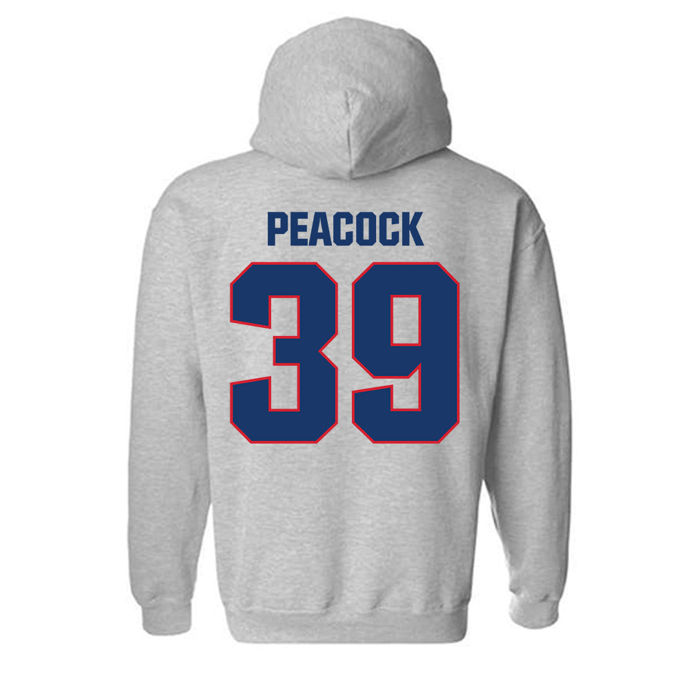 Francis Marion - NCAA Men's Soccer : Aedan Peacock - Hooded Sweatshirt-1