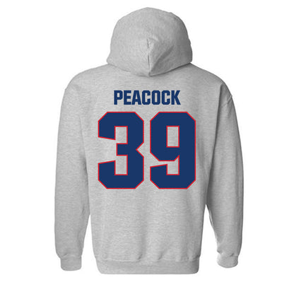 Francis Marion - NCAA Men's Soccer : Aedan Peacock - Hooded Sweatshirt-1