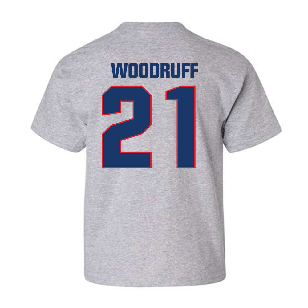 Francis Marion - NCAA Baseball : Daemon Woodruff - Youth T-Shirt-1