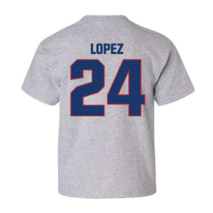 Francis Marion - NCAA Women's Soccer : Alena Lopez - Youth T-Shirt-1