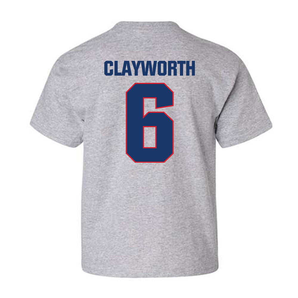 Francis Marion - NCAA Women's Volleyball : Kayla Clayworth - Youth T-Shirt-1