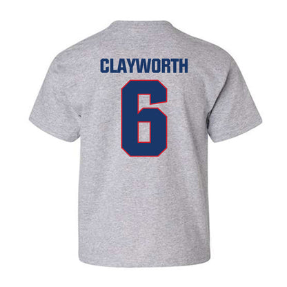 Francis Marion - NCAA Women's Volleyball : Kayla Clayworth - Youth T-Shirt-1