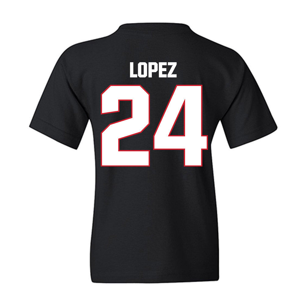 Francis Marion - NCAA Women's Soccer : Alena Lopez - Youth T-Shirt-1