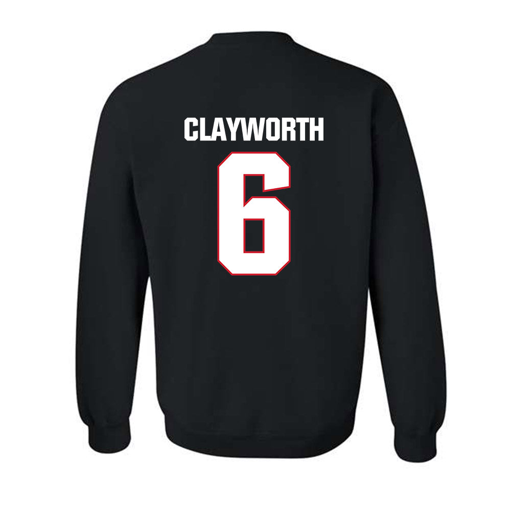 Francis Marion - NCAA Women's Volleyball : Kayla Clayworth - Crewneck Sweatshirt-1