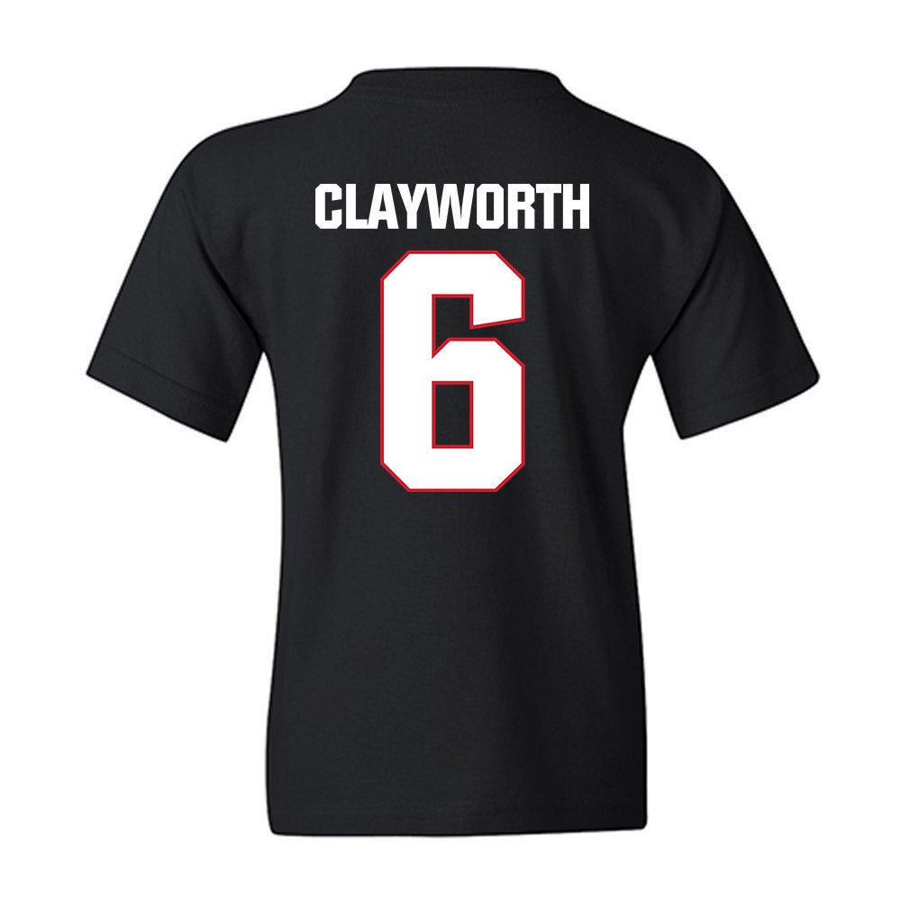 Francis Marion - NCAA Women's Volleyball : Kayla Clayworth - Youth T-Shirt-1