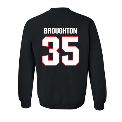 Francis Marion - NCAA Men's Basketball : Jaden Broughton - Crewneck Sweatshirt-1
