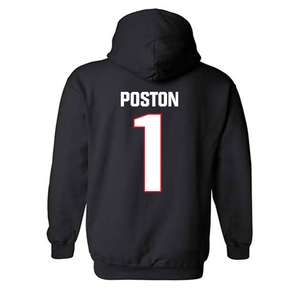 Francis Marion - NCAA Softball : Alyssa Poston - Hooded Sweatshirt-1