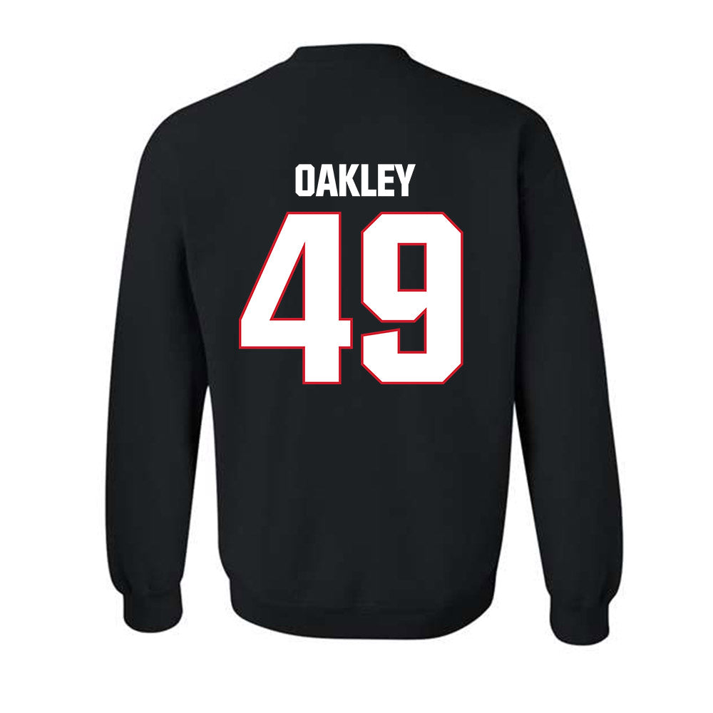 Francis Marion - NCAA Baseball : Caleb Oakley - Crewneck Sweatshirt-1