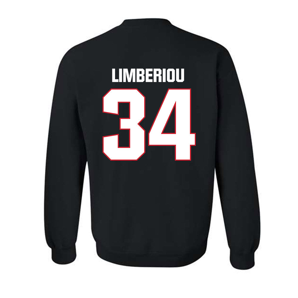 Francis Marion - NCAA Acrobatics & Tumbling : Mia Limberiou - Crewneck Sweatshirt-1