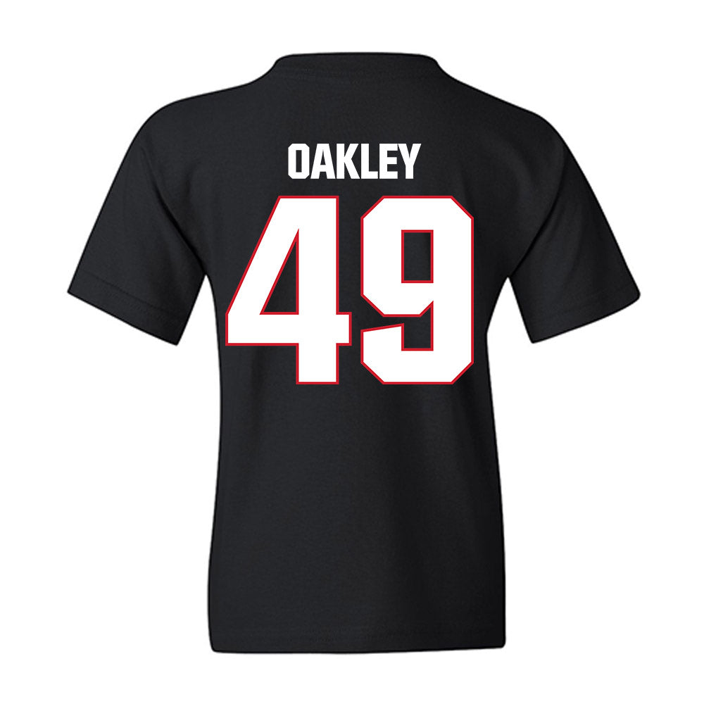 Francis Marion - NCAA Baseball : Caleb Oakley - Youth T-Shirt-1