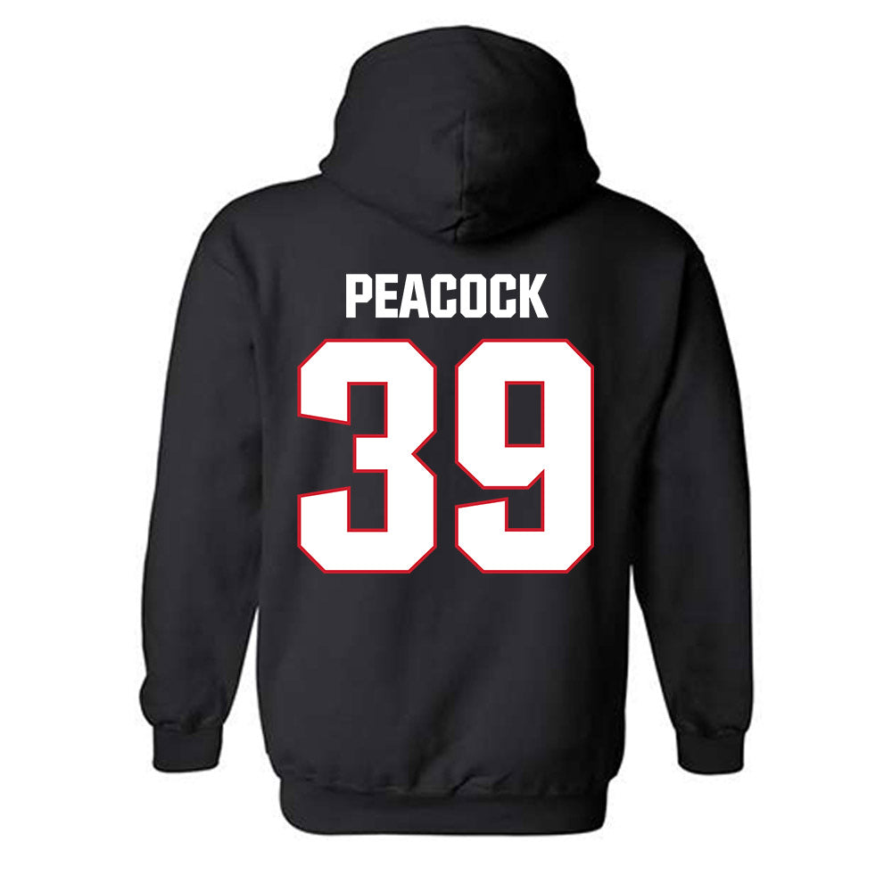 Francis Marion - NCAA Men's Soccer : Aedan Peacock - Hooded Sweatshirt-1
