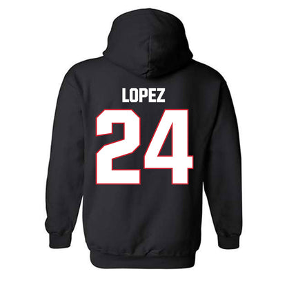 Francis Marion - NCAA Women's Soccer : Alena Lopez - Hooded Sweatshirt-1