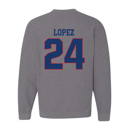 Francis Marion - NCAA Women's Soccer : Alena Lopez - Crewneck Sweatshirt-1