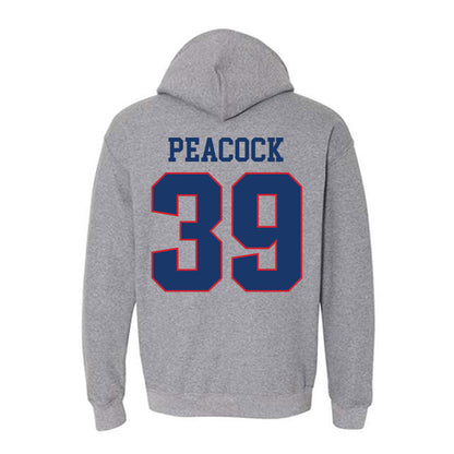 Francis Marion - NCAA Men's Soccer : Aedan Peacock - Hooded Sweatshirt-1