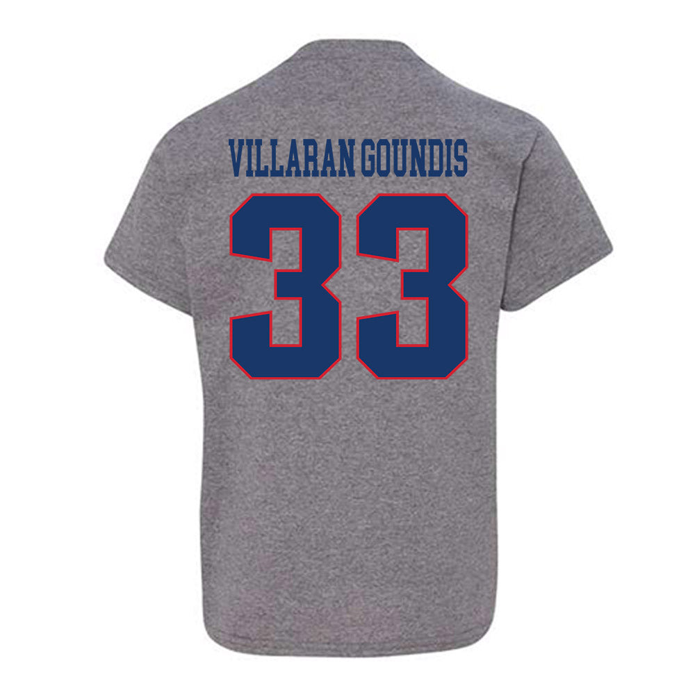 Francis Marion - NCAA Baseball : Dariel Villaran Goundis - Youth T-Shirt-1