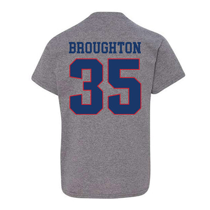 Francis Marion - NCAA Men's Basketball : Jaden Broughton - Youth T-Shirt-1