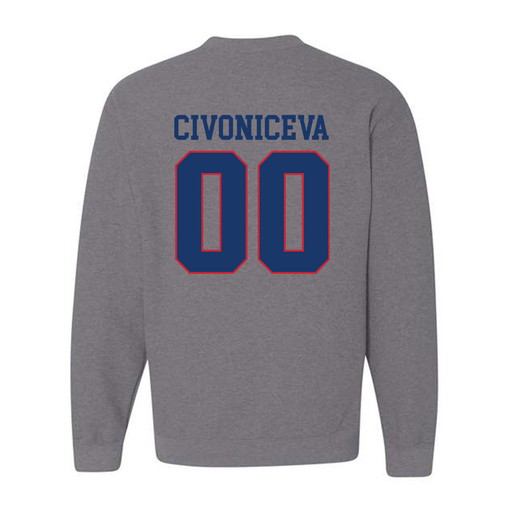 Francis Marion - NCAA Softball : Tallulah Civoniceva - Crewneck Sweatshirt-1