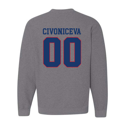 Francis Marion - NCAA Softball : Tallulah Civoniceva - Crewneck Sweatshirt-1