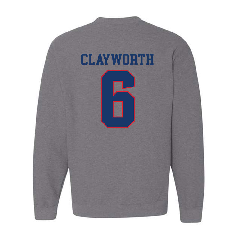 Francis Marion - NCAA Women's Volleyball : Kayla Clayworth - Crewneck Sweatshirt-1