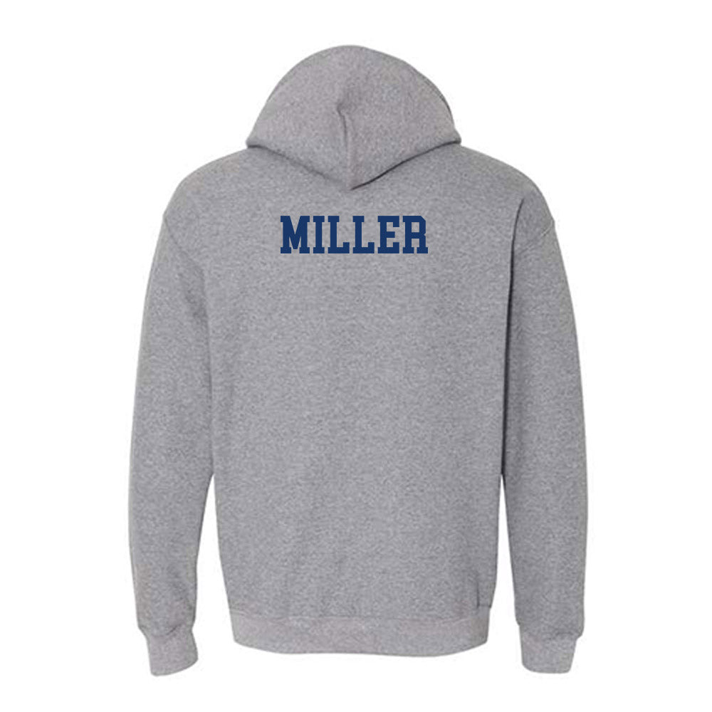 Francis Marion - NCAA Men's Track & Field : Justin Miller - Hooded Sweatshirt-1