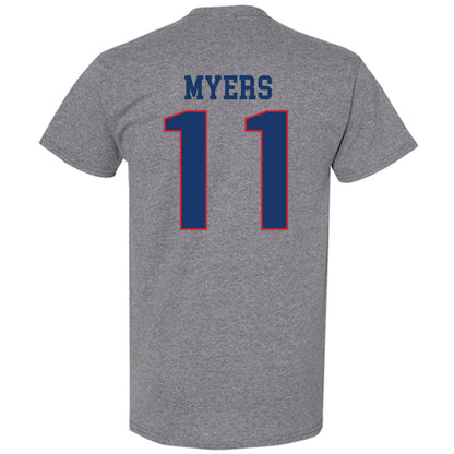 Francis Marion - NCAA Women's Basketball : Tyra Myers - T-Shirt-1