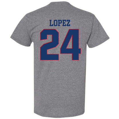 Francis Marion - NCAA Women's Soccer : Alena Lopez - T-Shirt-1