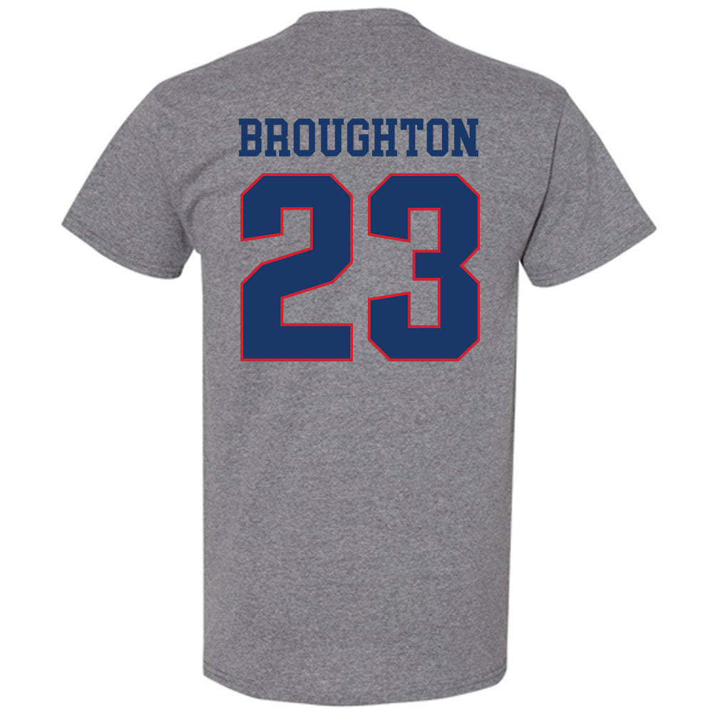 Francis Marion - NCAA Men's Basketball : Jaden Broughton - T-Shirt-1