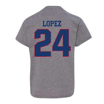 Francis Marion - NCAA Women's Soccer : Alena Lopez - Youth T-Shirt-1
