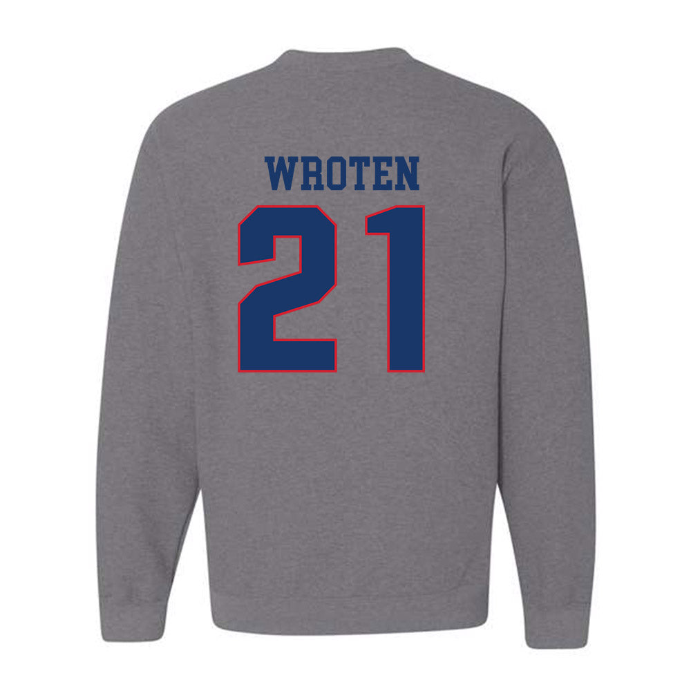 Francis Marion - NCAA Women's Basketball : Amaya Wroten - Crewneck Sweatshirt-1