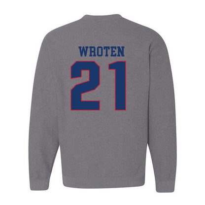 Francis Marion - NCAA Women's Basketball : Amaya Wroten - Crewneck Sweatshirt-1