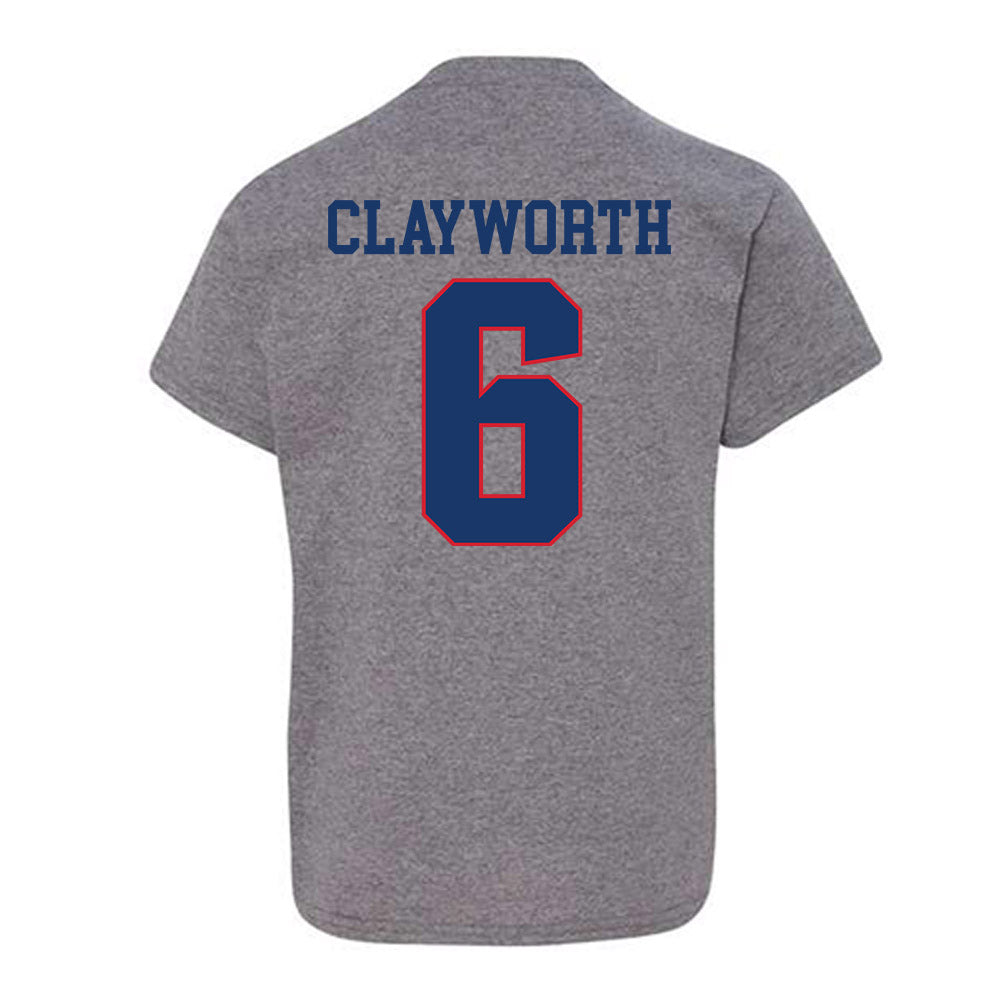Francis Marion - NCAA Women's Volleyball : Kayla Clayworth - Youth T-Shirt-1