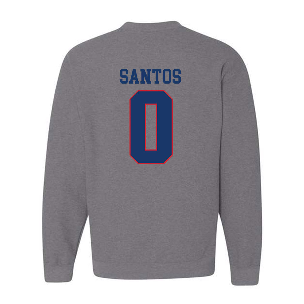 Francis Marion - NCAA Men's Basketball : Troy Santos - Crewneck Sweatshirt-1