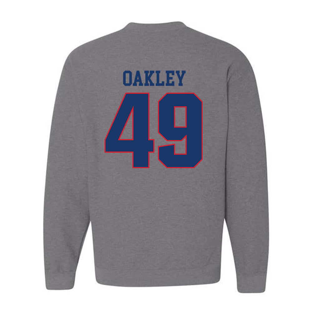 Francis Marion - NCAA Baseball : Caleb Oakley - Crewneck Sweatshirt-1