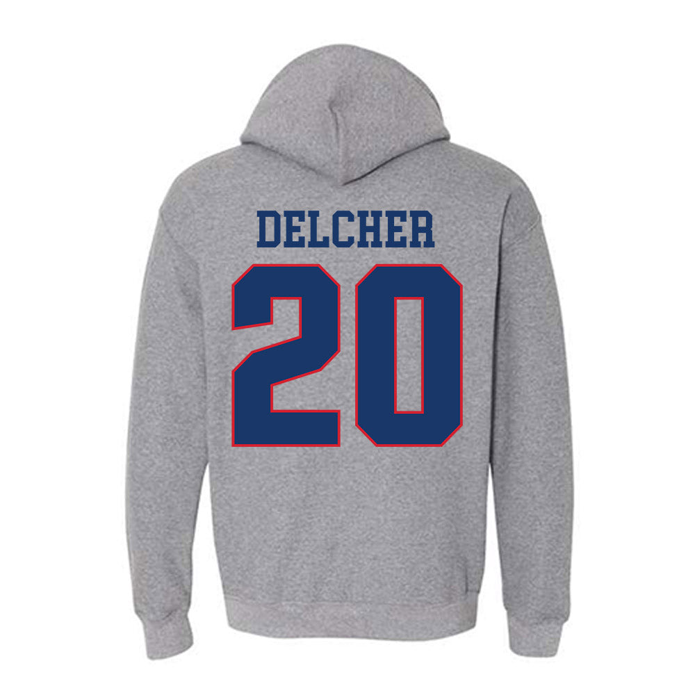 Francis Marion - NCAA Women's Volleyball : Andrea Delcher - Hooded Sweatshirt-1
