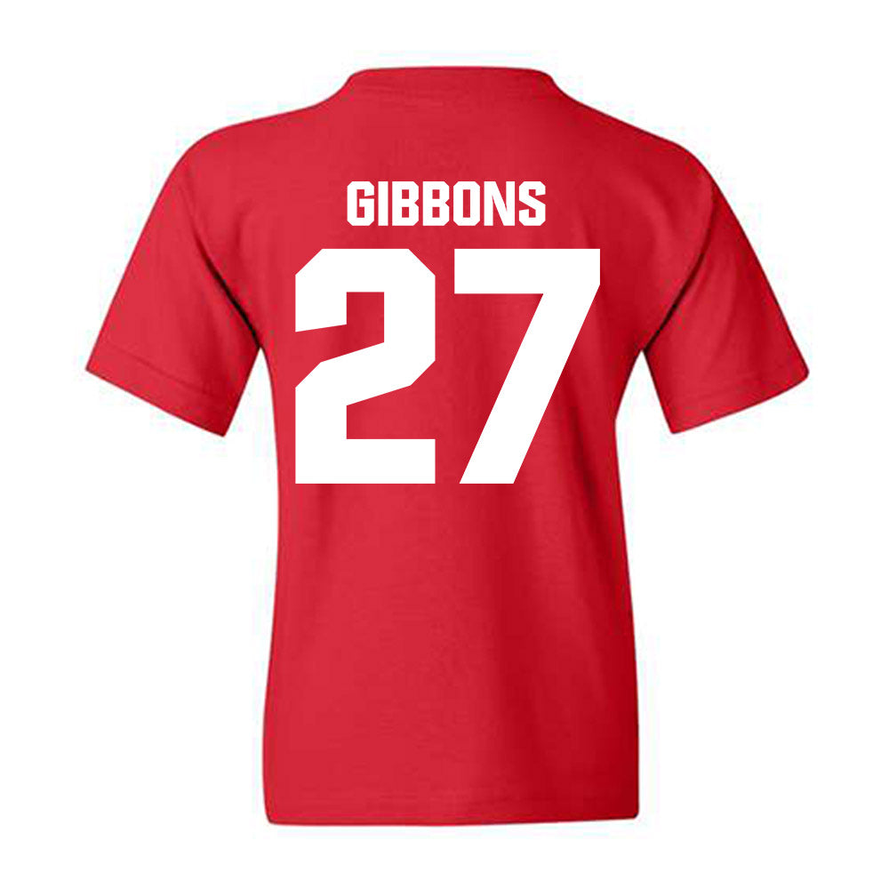 Francis Marion - NCAA Acrobatics & Tumbling : Megan Gibbons - Youth T-Shirt-1