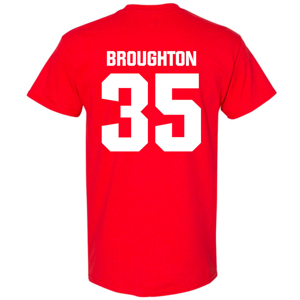 Francis Marion - NCAA Men's Basketball : Jaden Broughton - T-Shirt-1