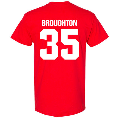 Francis Marion - NCAA Men's Basketball : Jaden Broughton - T-Shirt-1