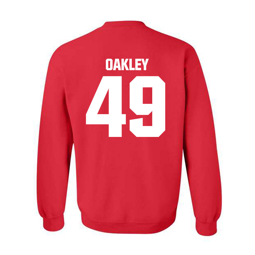 Francis Marion - NCAA Baseball : Caleb Oakley - Crewneck Sweatshirt-1