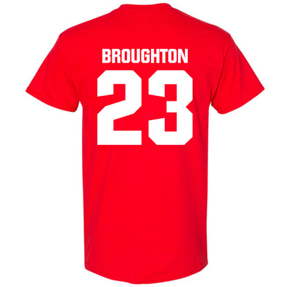 Francis Marion - NCAA Men's Basketball : Jaden Broughton - T-Shirt-1